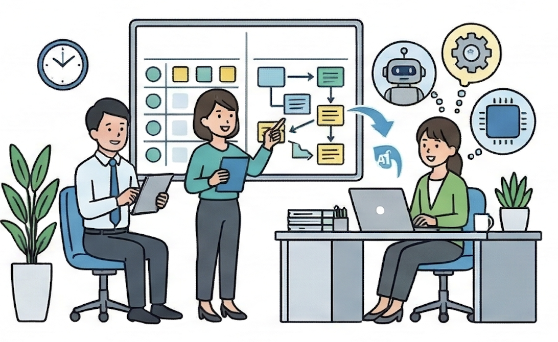 人手不足の少人数体制